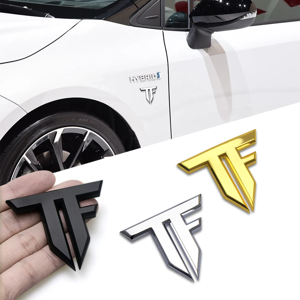 Interior Design Mood Board - 1pc 3D Metal TF Emblem Badge