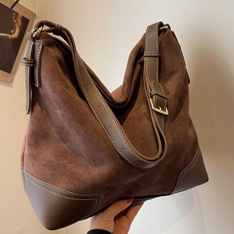 Interior Design Class - Suede Trendy Versatile Tote Bags for