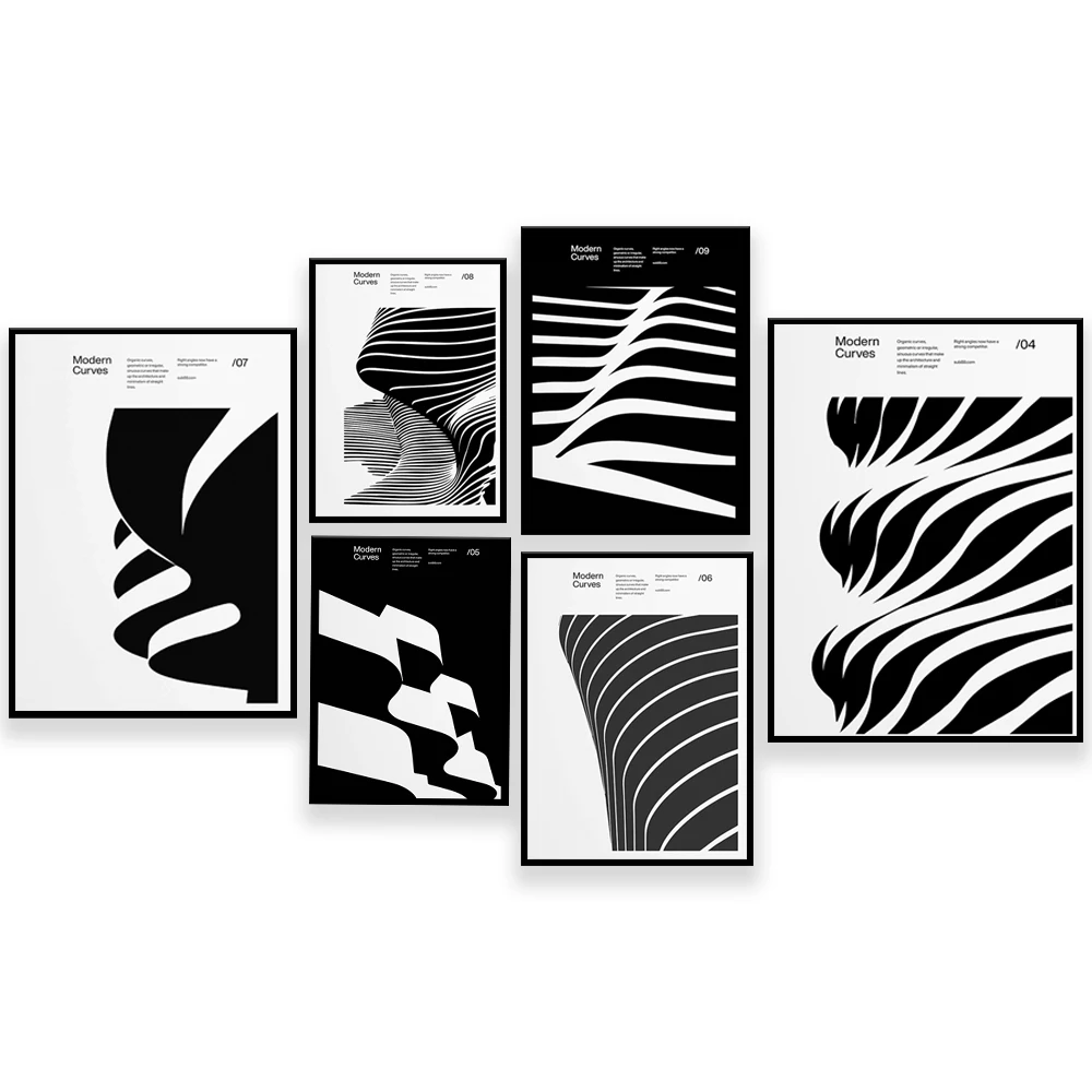 Interior Design York - Modern Curves, Modern Architecture Design Poster,