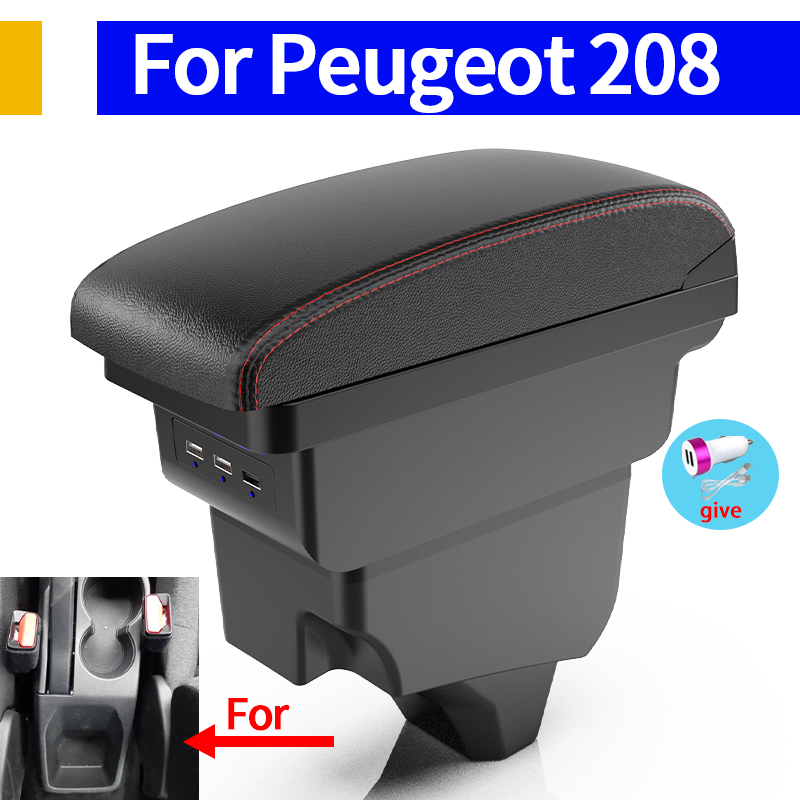Interior Design Degree - Armrest For Peugeot 208 2008 Car
