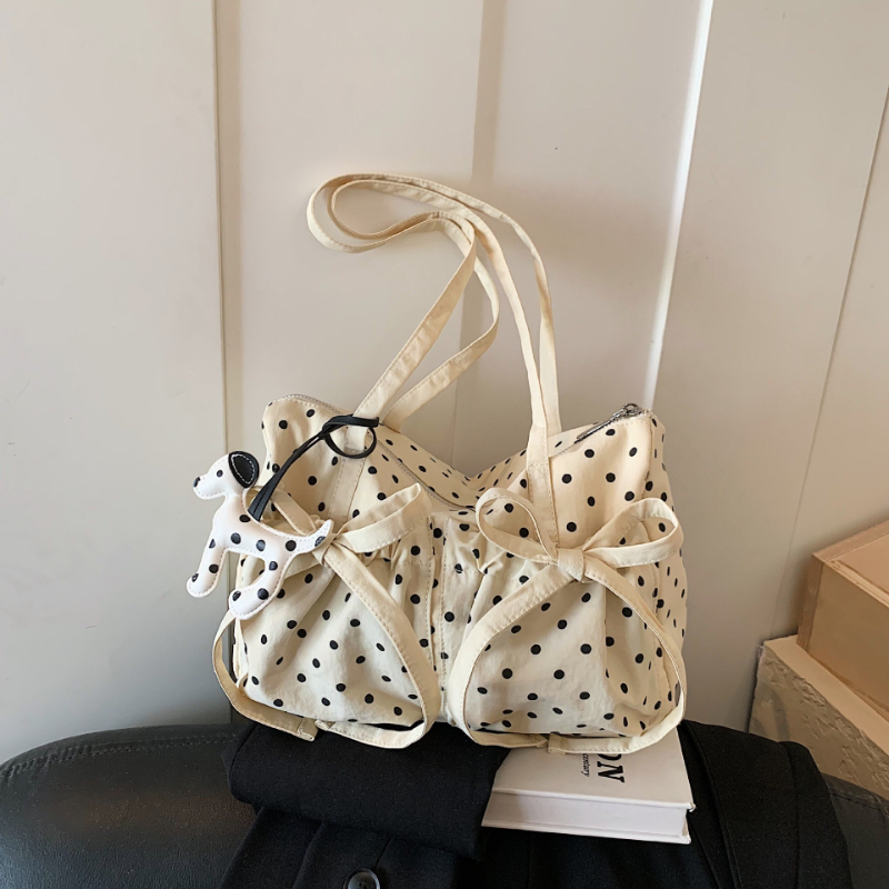 Interior Design Style - New Fashion Polka Dot Tote Bag
