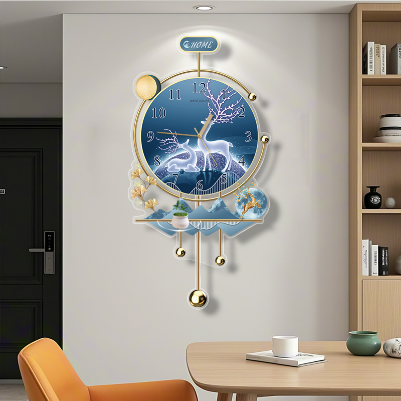 Interior Design Quiet Luxury - Sweep Movement Zen Wall Clock Youth