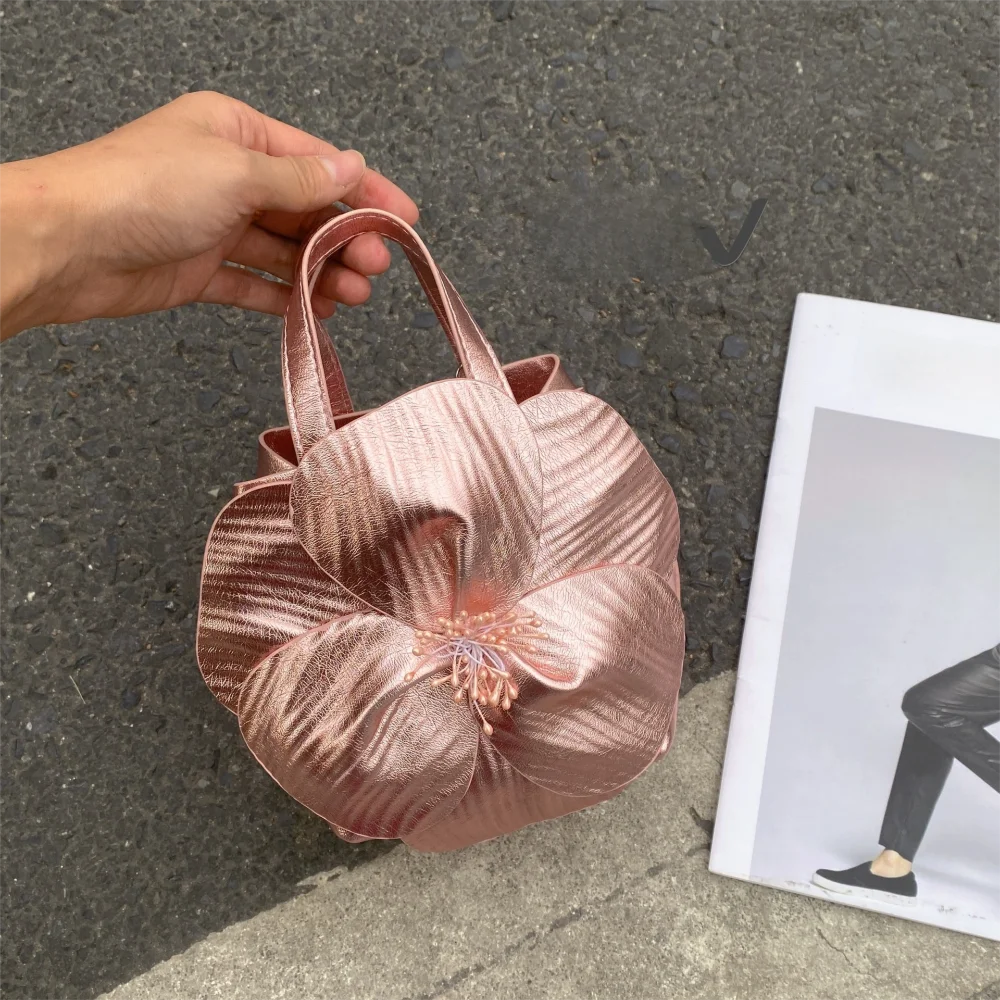 Interior Design Style - Innovative Chinese-Style Floral Bucket Bag Flower