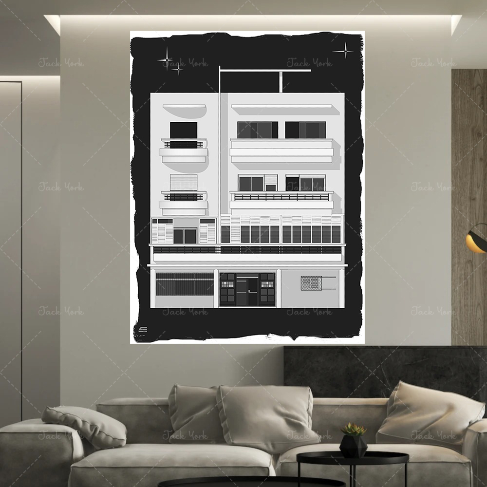 Interior Design York - Bauhaus Tel Aviv Print | Modern