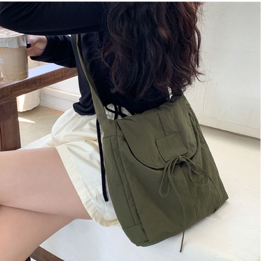 Korean Style Flap Nylon Bow Cr - огляд і ціна Interior Design Style