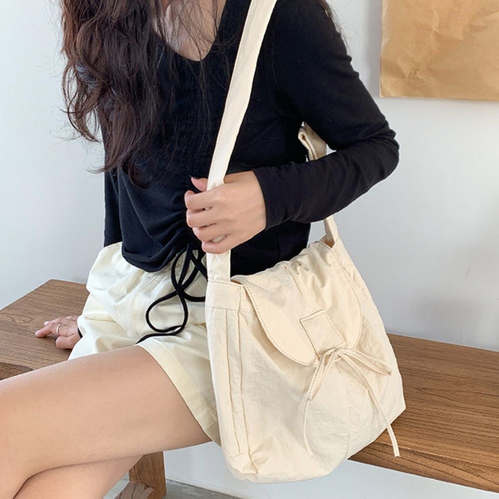 Korean Style Flap Nylon Bow Cr - огляд і ціна Interior Design Style