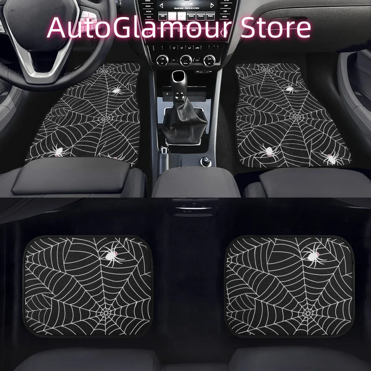 Black Spider Web Design Car Fl - огляд і ціна Interior Design Web