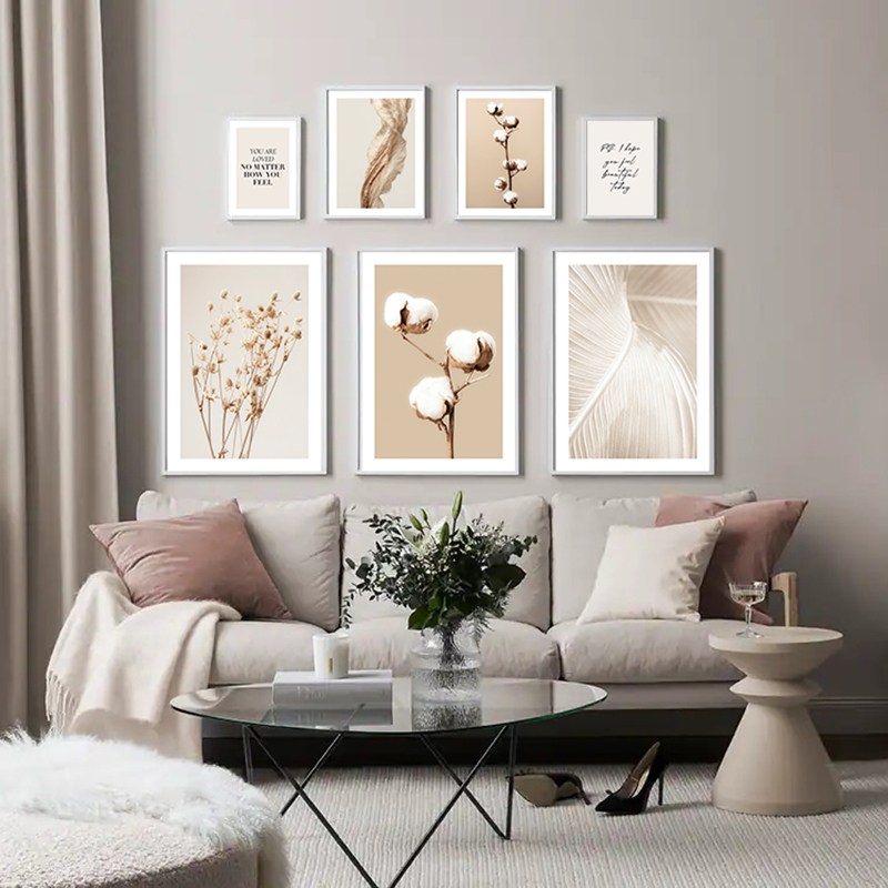 Boho Flower Pictures for Home  - огляд і ціна Interior Design Layout