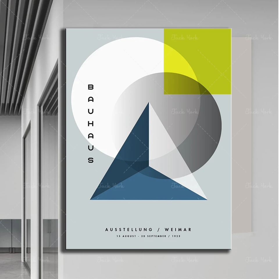 Bauhaus Weimar Exhibition Post - огляд і ціна Interior Design York