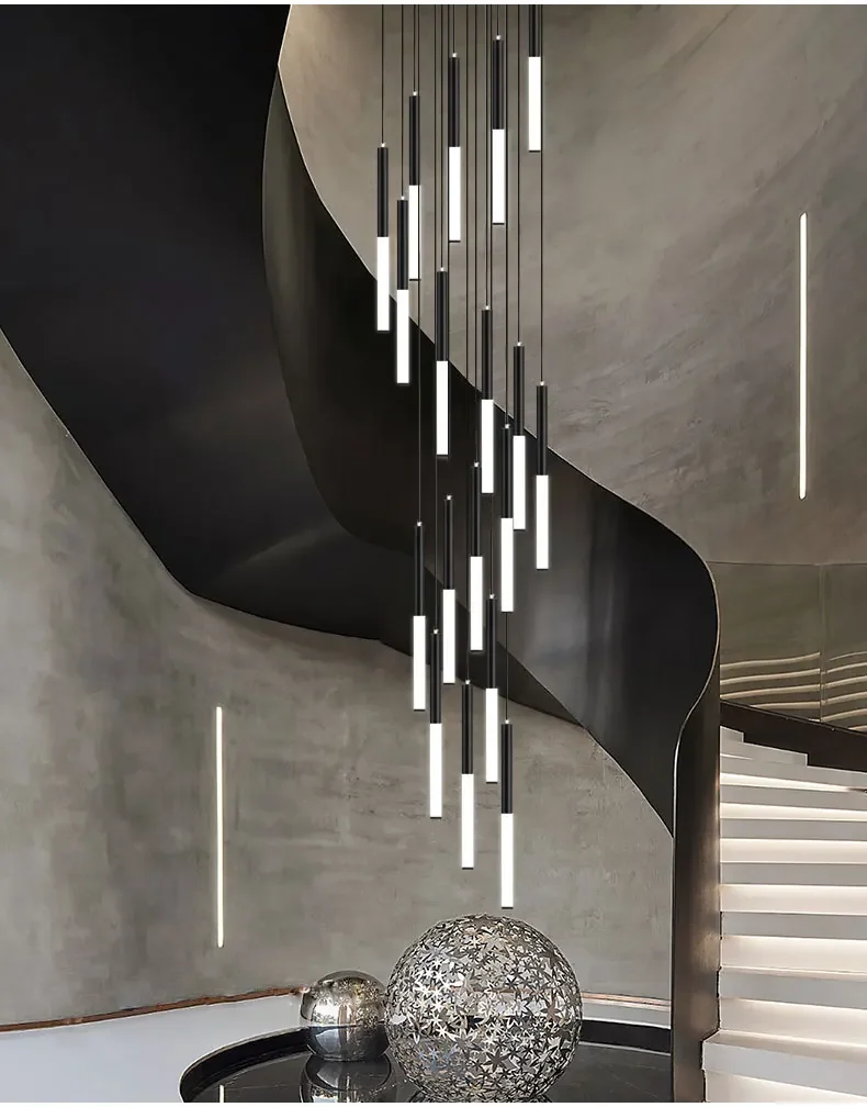 Modern LED Creative Black Roun - огляд і ціна Interior Design Youtube