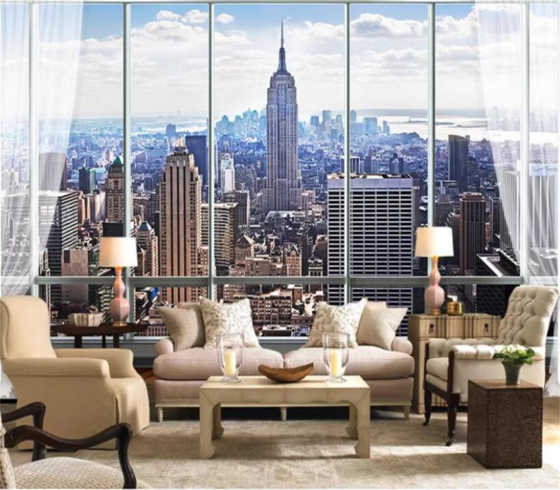 New York Sunrise 3D Window Cit - огляд і ціна Interior Design York