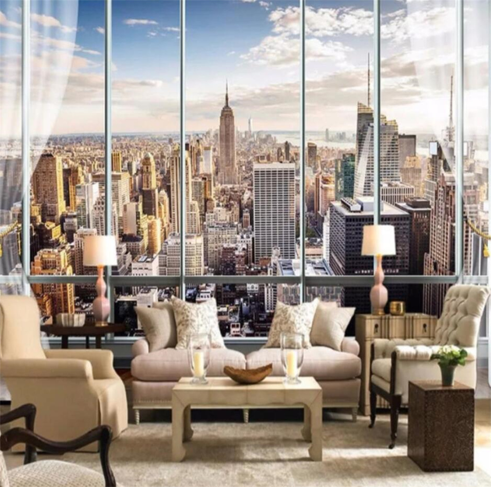 New York Sunrise 3D Window Cit - огляд і ціна Interior Design York