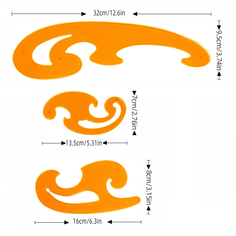 3pcs Curve Board 3-Piece Set S - огляд і ціна Interior Design Layout