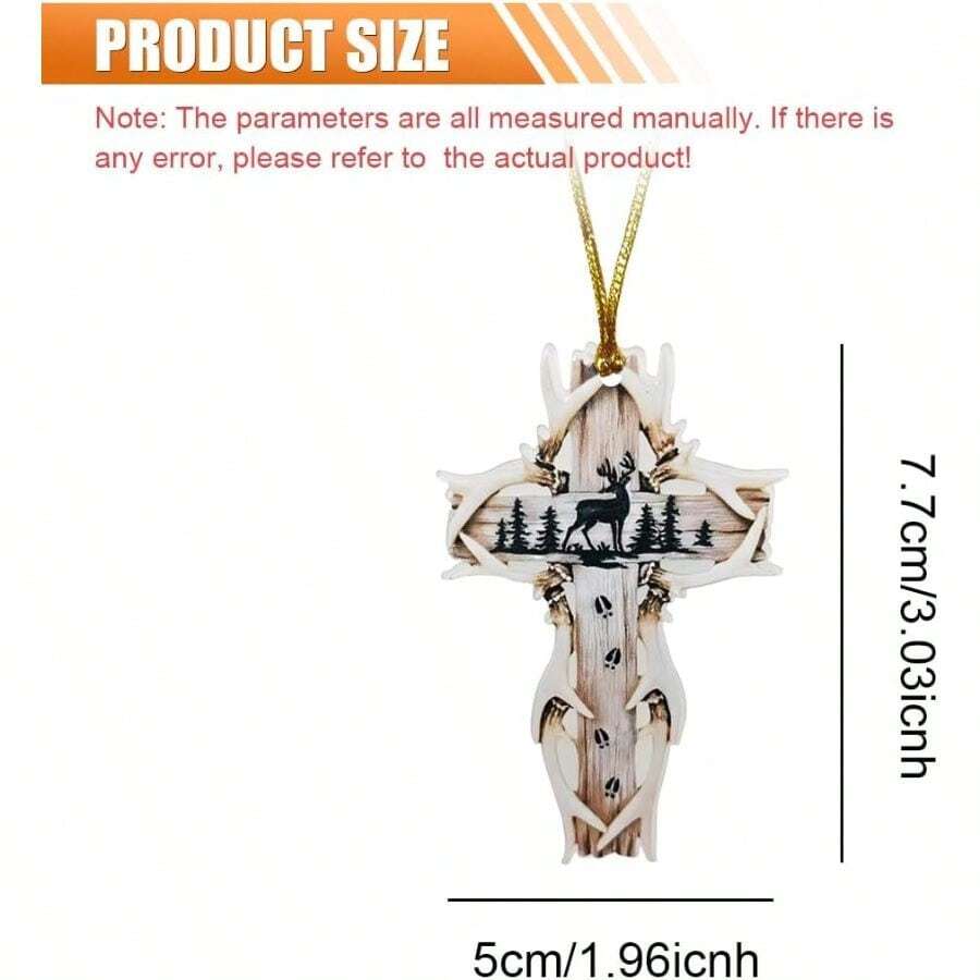 Deer Antler Cross Car Rearview - огляд і ціна Interior Design Style