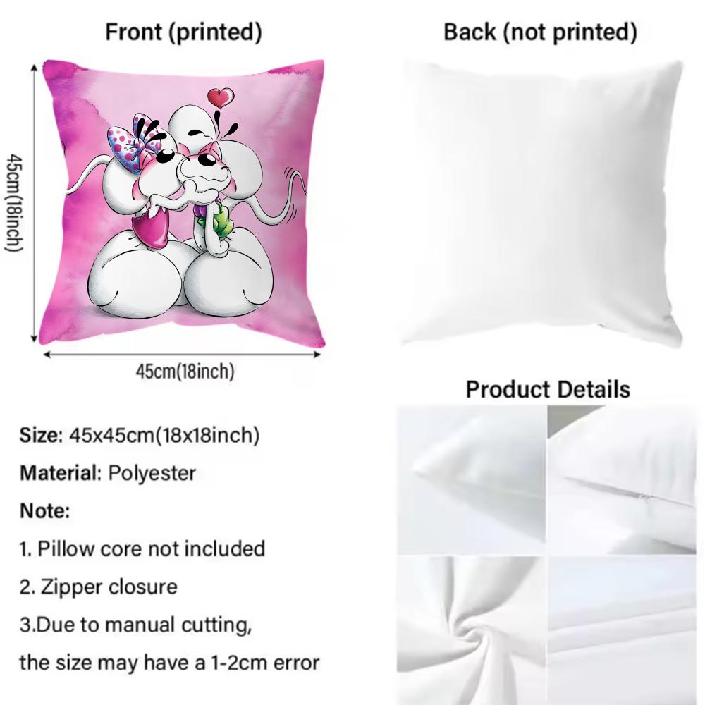 Cartoon D-Diddl Cushion Cover  - огляд і ціна Interior Design Degree