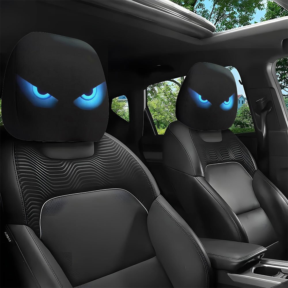 2pcs Car Headrest Covers Featu - огляд і ціна Interior Design Degree