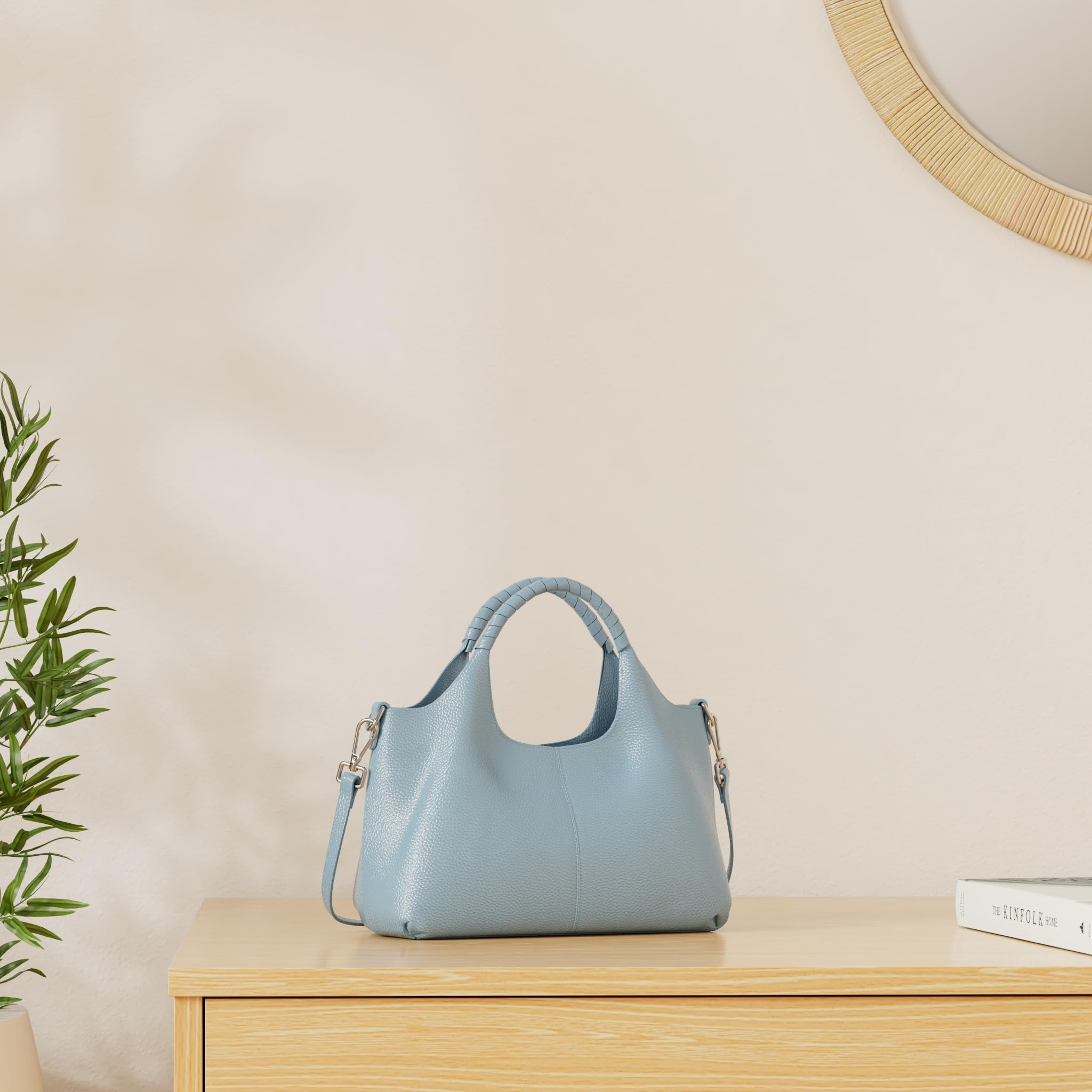 Genuine Leather Shoulder Bags  - огляд і ціна Interior Design Quiet Luxury