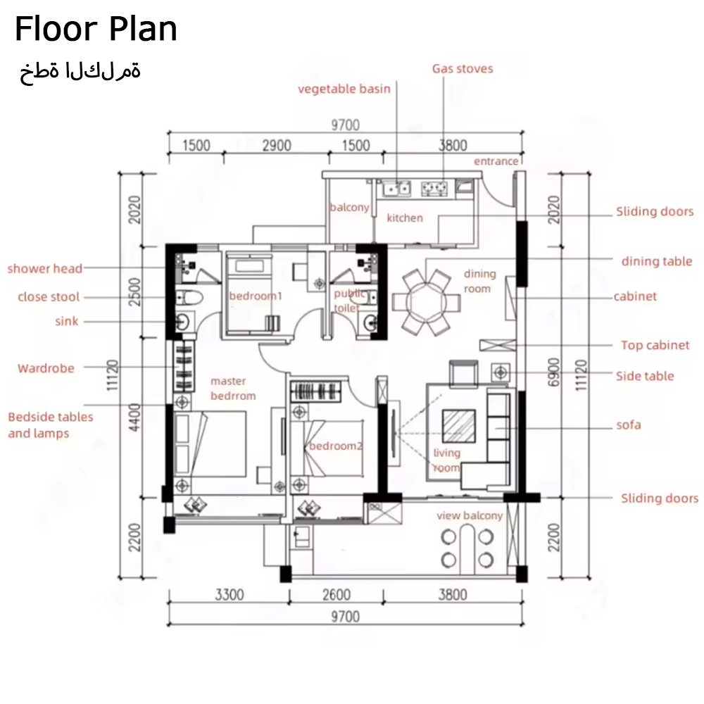Sanhai Super Luxurious Mansion - огляд і ціна Interior Design Layout