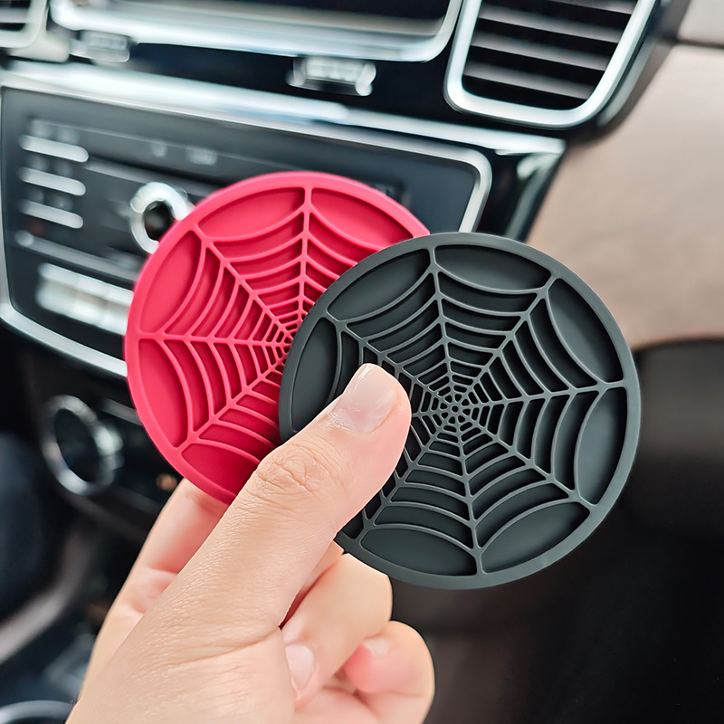 4pcs Spider Web Design Car Cup - огляд і ціна Interior Design Web
