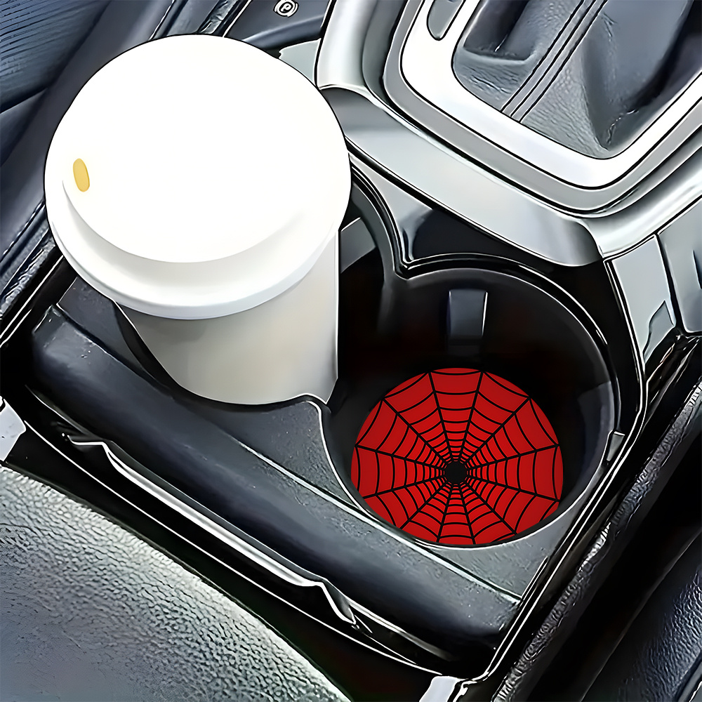 4pcs Spider Web Design Car Cup - огляд і ціна Interior Design Web