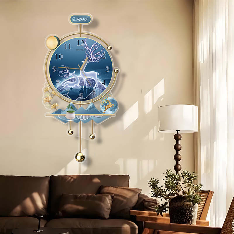 Sweep Movement Zen Wall Clock  - огляд і ціна Interior Design Quiet Luxury