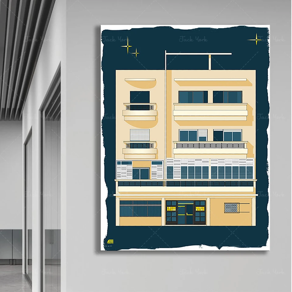 Bauhaus Tel Aviv Print Modern  - огляд і ціна Interior Design York