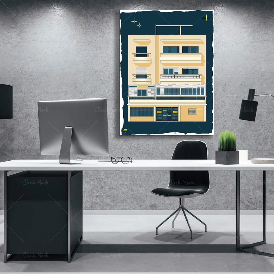 Bauhaus Tel Aviv Print Modern  - огляд і ціна Interior Design York