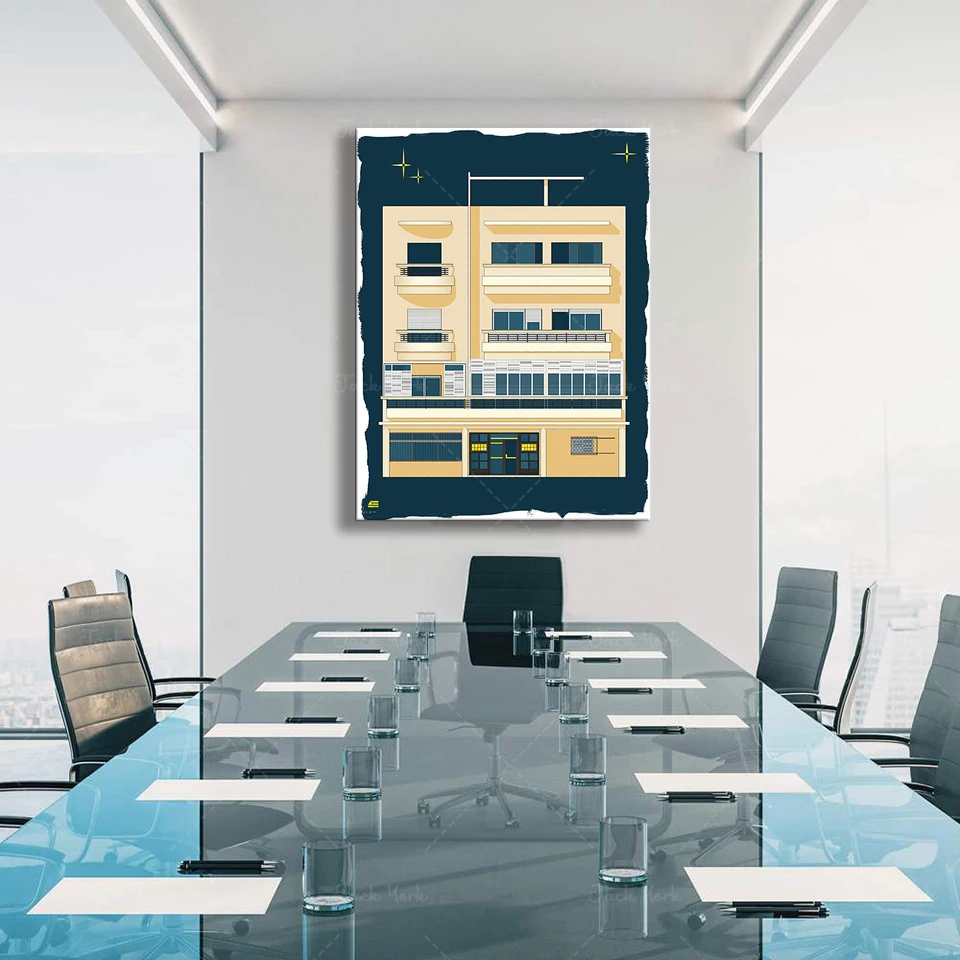 Bauhaus Tel Aviv Print Modern  - огляд і ціна Interior Design York