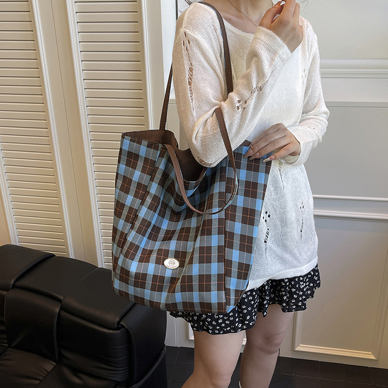 Plaid Tote Bag for Women Shoul - огляд і ціна Interior Design Class