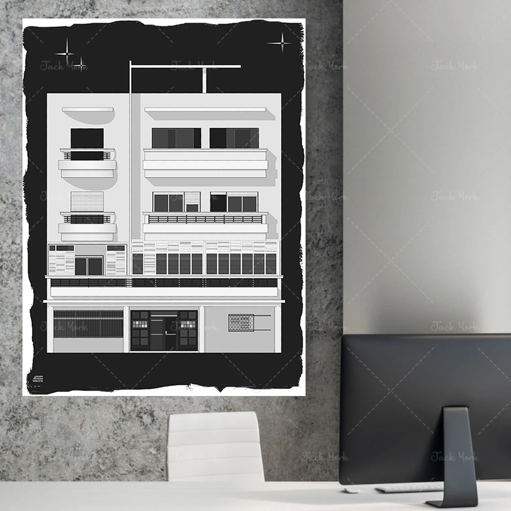 Bauhaus Tel Aviv Print | Moder - огляд і ціна Interior Design York
