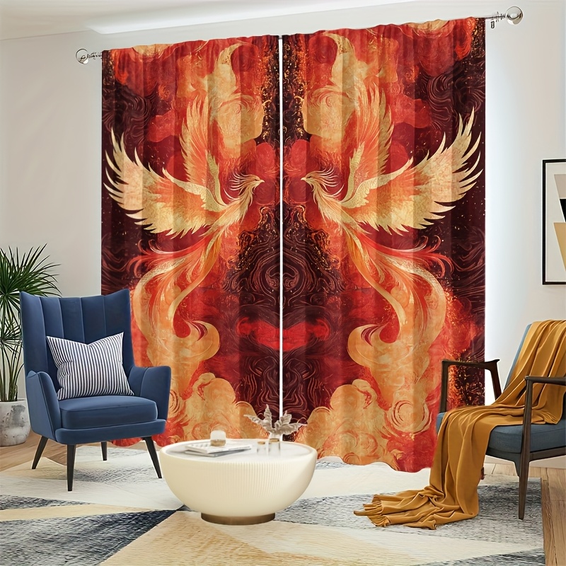 2pcs Vibrant Red & Golden Phoe - огляд і ціна Interior Design Youtube